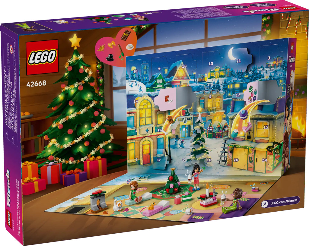 LEGO Friends 42668 Adventi naptár 2025 – alternatív kép 9