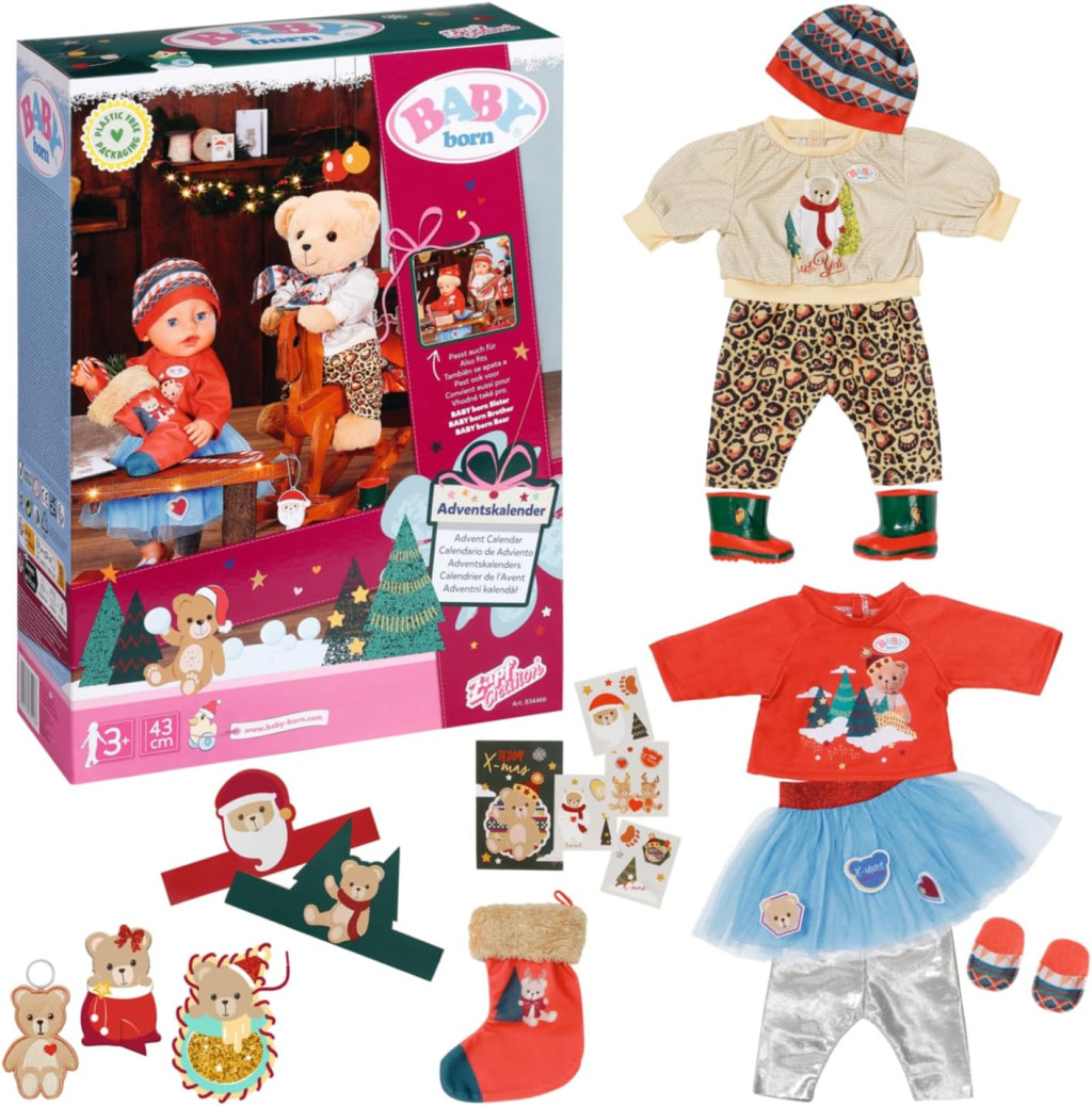 BABY born adventi naptár – fő nézet