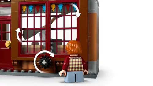 LEGO® Harry Potter 76452 - Kviddics™ a javából sportszaküzlet és a Fagylaltszal