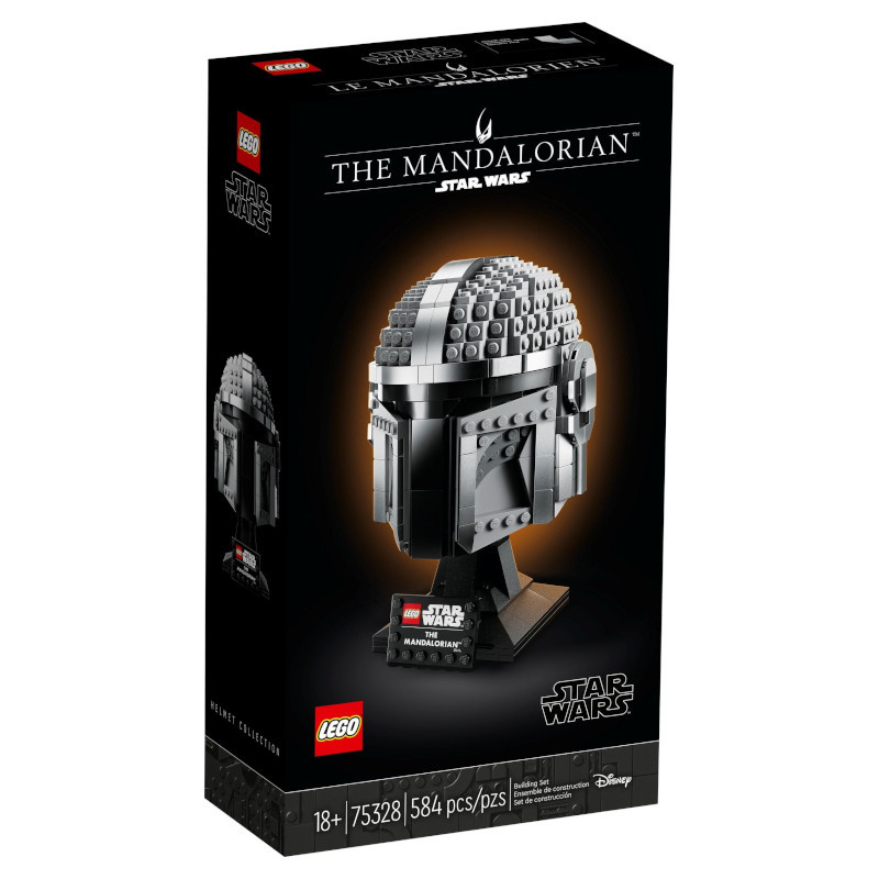 LEGO 75328 Star Wars The Mandalorian Helmet V29 – fő nézet
