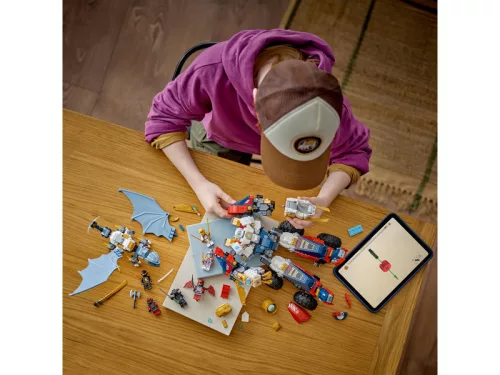 LEGO NINJAGO 71834 Zane ultra kombinált robotja