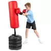 Szabadon álló bokszzsák boxkesztyűvel 155 cm, 3–5 év, Többszínű