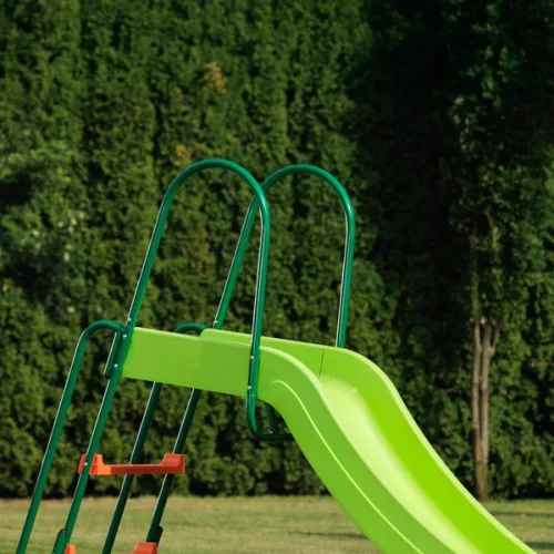 Kerti hullámcsúszda és vízicsúszda 300 cm zöld/narancssárga