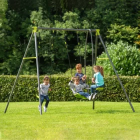 Apatou Kerti Fém Hinta, Időjárásálló, 3 Darabos Szett