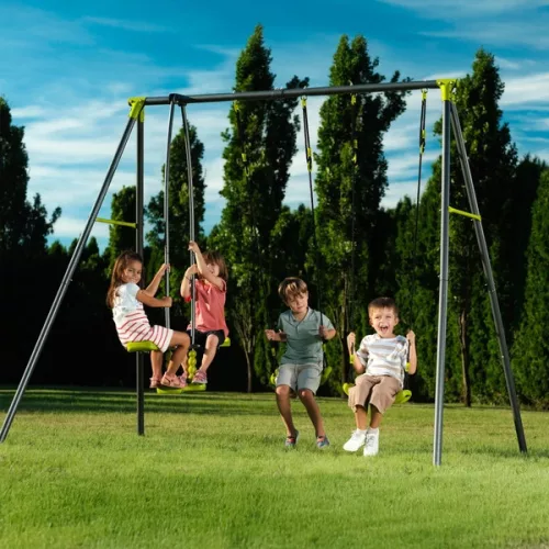 Apatou Kerti Fém Hinta, Időjárásálló, 3 Darabos Szett