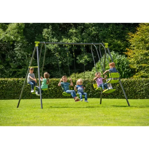 4 darabos fém kerti hinta szett