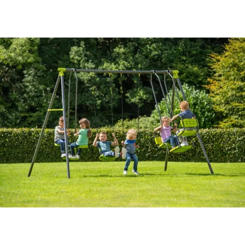 4 darabos fém kerti hinta szett