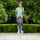 Pogo-Stick Pro Sport kék, 3–5 év, Többszínű
