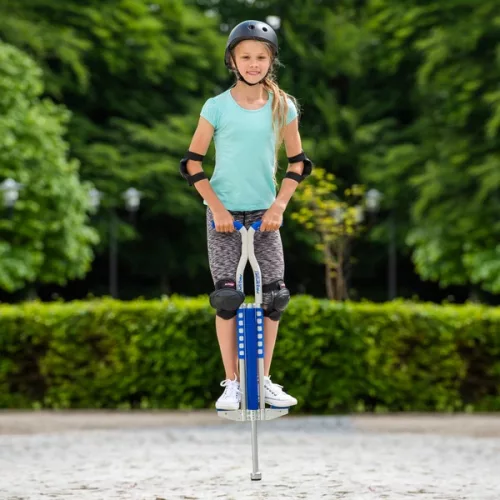 Pogo-Stick Pro Sport kék, 3–5 év, Többszínű