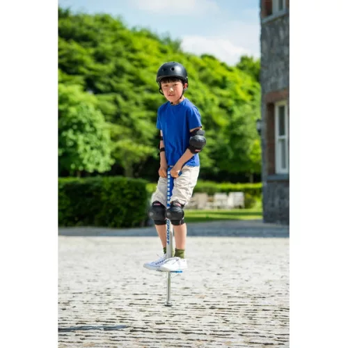 Pogo-Stick Sport kék, 3–5 év, Többszínű