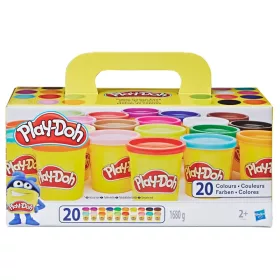 Play-Doh Szuper színek gyurmakészlet, 20 darabos