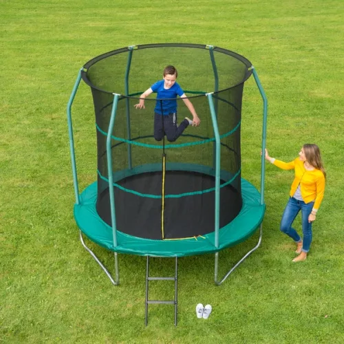 Kerek kültéri trambulin hálóval 244 cm