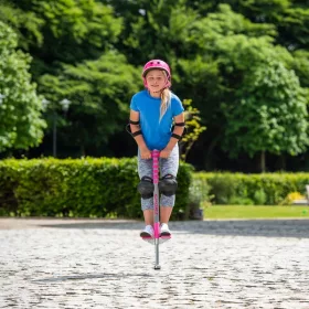 Pogo-Stick Sport rózsaszín, 3–5 év, Többszínű