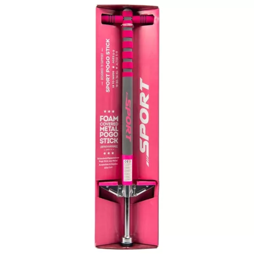 Pogo-Stick Sport rózsaszín, 3–5 év, Többszínű