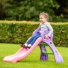 Qwikfold babacsúszda Climb'N Slide 105 cm rózsaszín