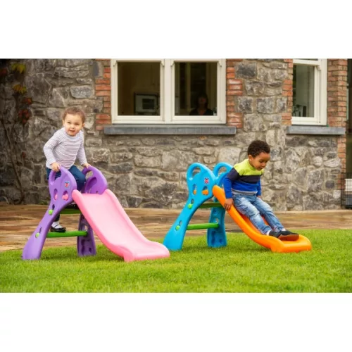 Qwikfold babacsúszda Climb'N Slide 105 cm rózsaszín