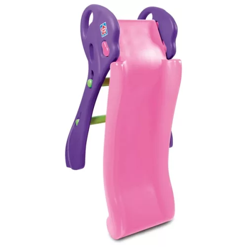 Qwikfold babacsúszda Climb'N Slide 105 cm rózsaszín