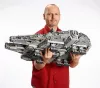 LEGO 75192 Star Wars UCS Millennium Falcon, 9–11 év, Többszínű