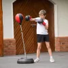 Álló bokszzsák bokszkesztyűvel és pumpával, Többszínű