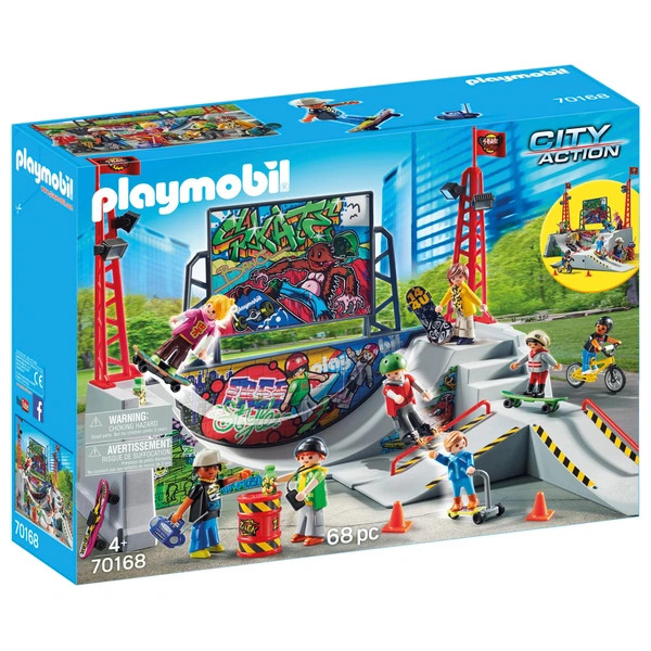 PLAYMOBIL City Action 70168 Gördeszkapark – 1. kép