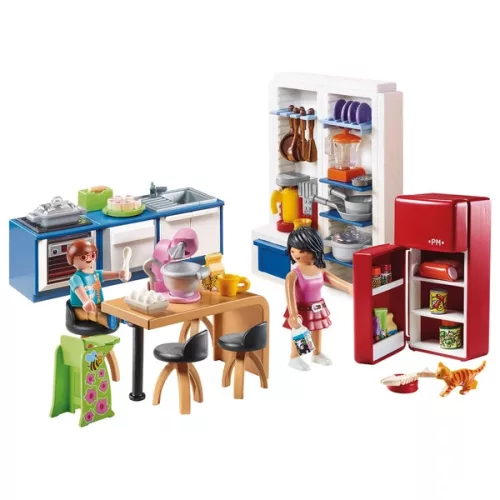 PLAYMOBIL Babaház 70206 Családi konyha