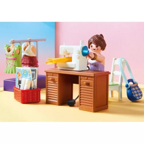 PLAYMOBIL Babaház 70208 Hálószoba varrósarokkal