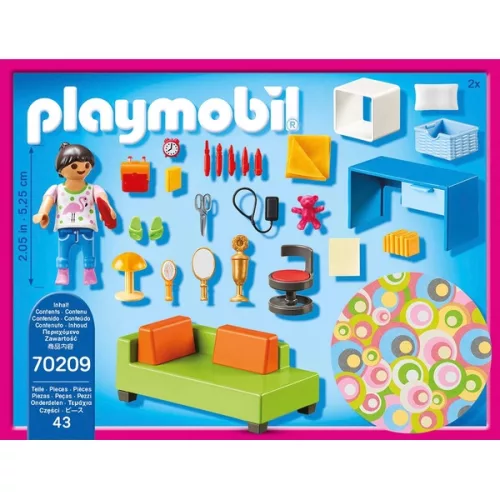 PLAYMOBIL Babaház 70209 ifjúsági szoba