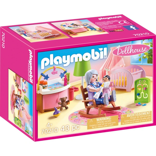 PLAYMOBIL Babaház 70210 Babaszoba – 1. kép