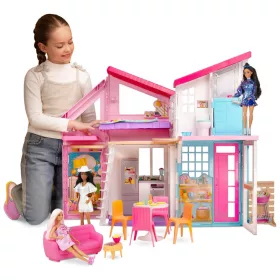   Barbie Malibu Villa babaház bútorokkal és kiegészítőkkel