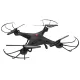 Légi Quadcopter Drón Fekete, Többszínű