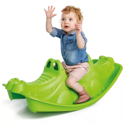 Ringató krokodilzöld