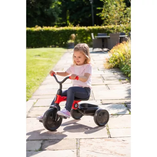 QPlay összecsukható tricikli, hangya, piros