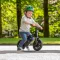 QPlay Balance Bike Tech Bike Fekete és Barna fekete/barna, 3–5 év, Többszínű