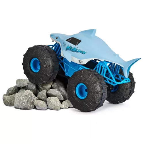 Monster Jam Távirányítású Kétéltű Jármű Megalodon STORM 1:15, 3–5 év, Többszínű