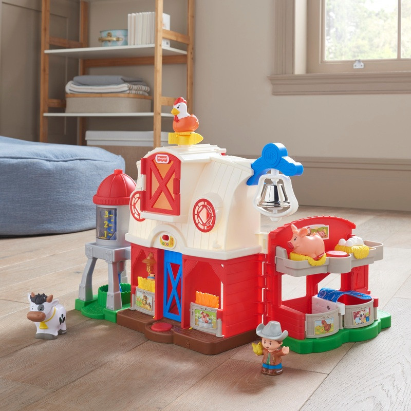 Fisher-Price Fisher-Price Little People tanya fénnyel és hanggal (angolra állítható), alternatív kép 1