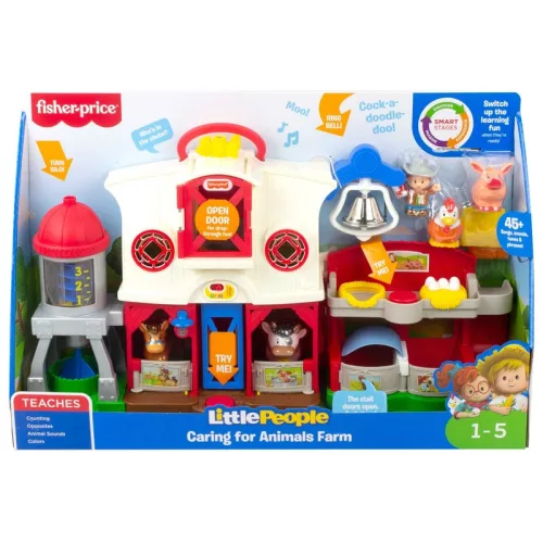 Fisher-Price Little People tanya fénnyel és hanggal (angolra állítható)