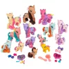 Wonder Ponyland unikornis figura szett, 14 darabos