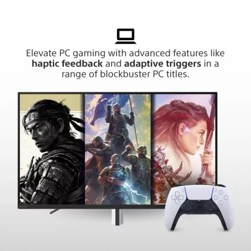PS5 DualSense vezeték nélküli kontroller – fehér