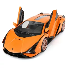 Távirányítós autó Lamborghini Sián 1:14 narancs, 3–5 év, Többszínű