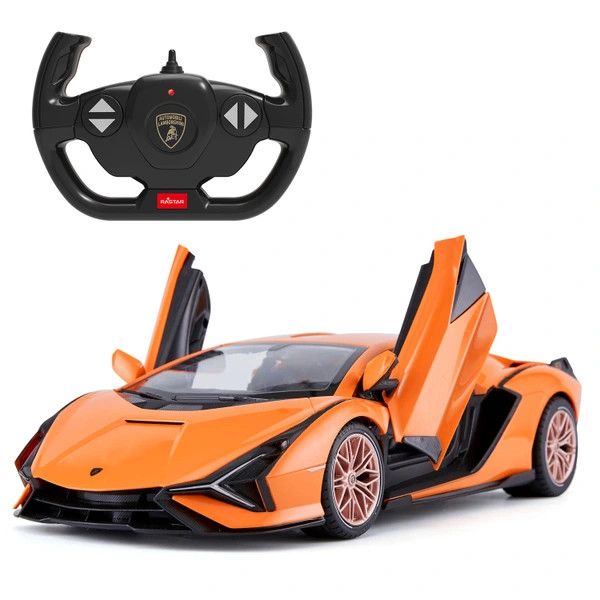 Távirányítós autó Lamborghini Sián 1:14 narancs – alternatív kép 2