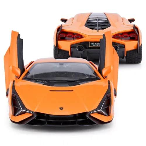 Távirányítós autó Lamborghini Sián 1:14 narancs, 3–5 év, Többszínű