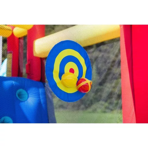 HappyHop XXL 8 az 1-ben ugrálóvár nagy csúszdával és labdamedencével