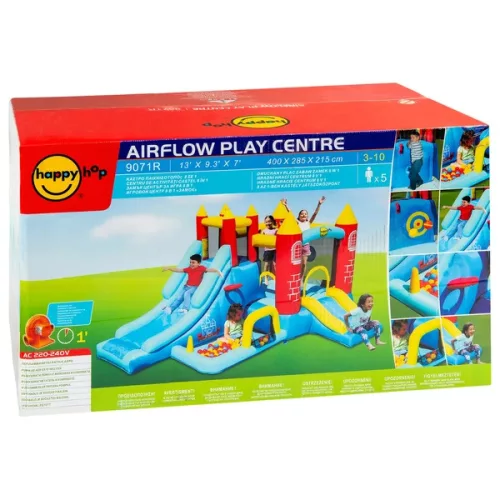 HappyHop XXL 8 az 1-ben ugrálóvár nagy csúszdával és labdamedencével