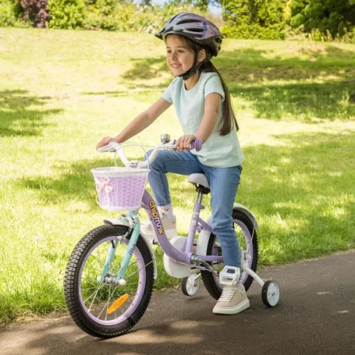 16 colos gyerekbicikli Chipmunk Lollipop lila