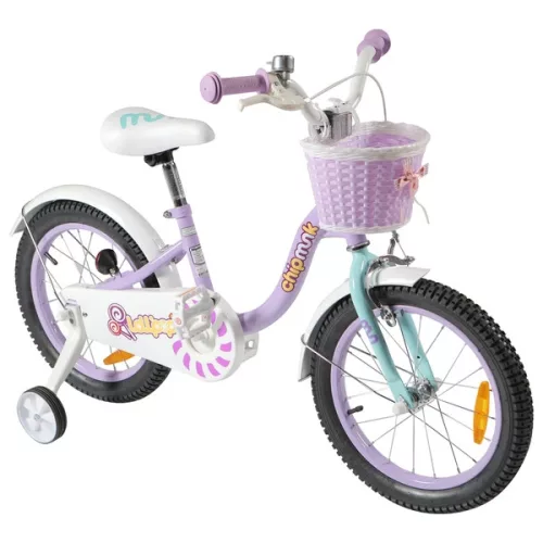 16 colos gyerekbicikli Chipmunk Lollipop lila