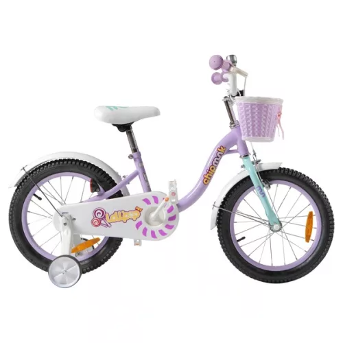 16 colos gyerekbicikli Chipmunk Lollipop lila