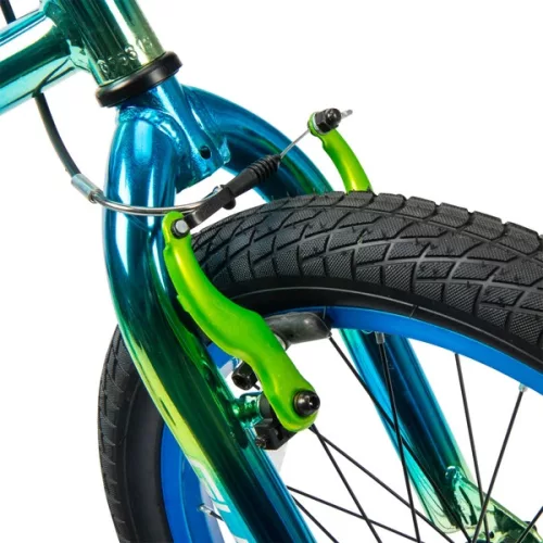 18 colos kerékpár Verve Chrome kék/zöld
