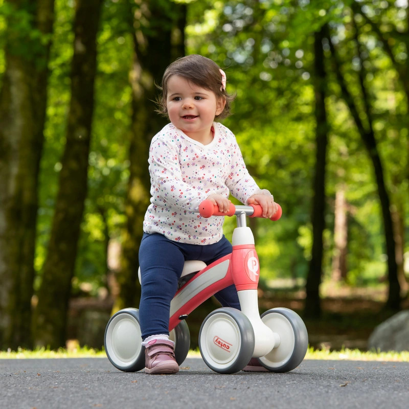 QPlay Balance Bike Cutey Balance Bike rózsaszín – fő nézet