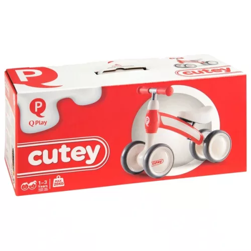 QPlay Balance Bike Cutey Balance Bike rózsaszín