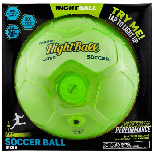 Tangle NightBall – Világító Focilabda Esti Játékhoz